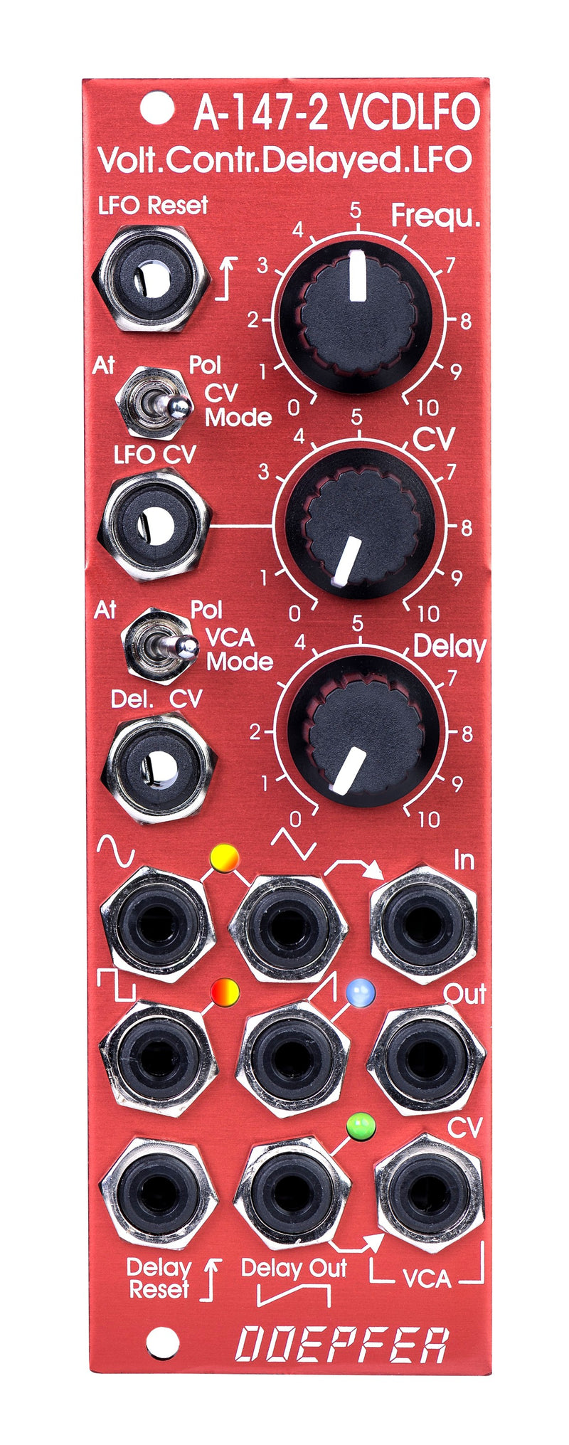 DOEPFER A-147-2SE VC DELAYED LFO SPECIAL EDITION (RED)