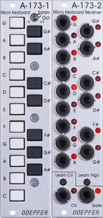 DOEPFER A-173-1-2 MICRO KEYBOARD - MANUAL GATE MODULES