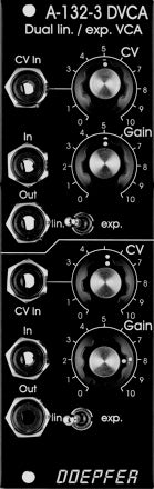 DOEPFER A-132-3V DUAL LINEAR - EXPONENTIAL VCA VINTAGE