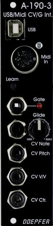 DOEPFER A-190-3V USB-MIDI TO CV-GATE INTERFACE VINTAGE | SPECIAL ORDER