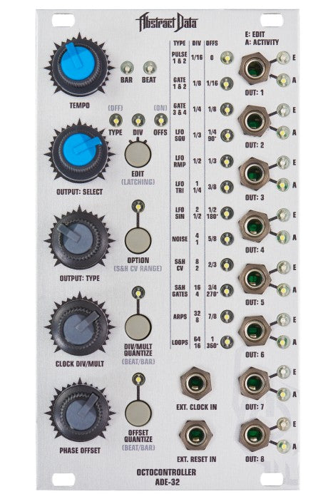 ABSTRACT DATA ADE-32 OCTOCONTROLLER