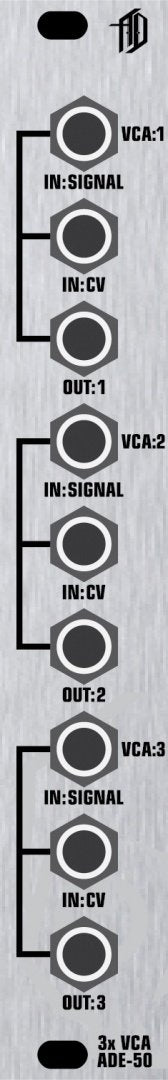 ABSTRACT DATA ADE-50 TRIPLE LINEAR DISCRETE VCA