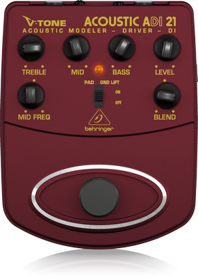 BEHRINGER ADI21 ACOUSTIC AMP MODELER-PREAMP-DI
