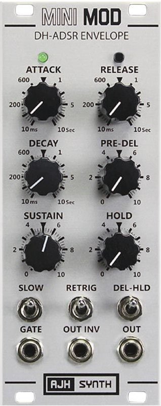 AJH SYNTH DH-ADSR ENVELOPE GENERATOR SILVER
