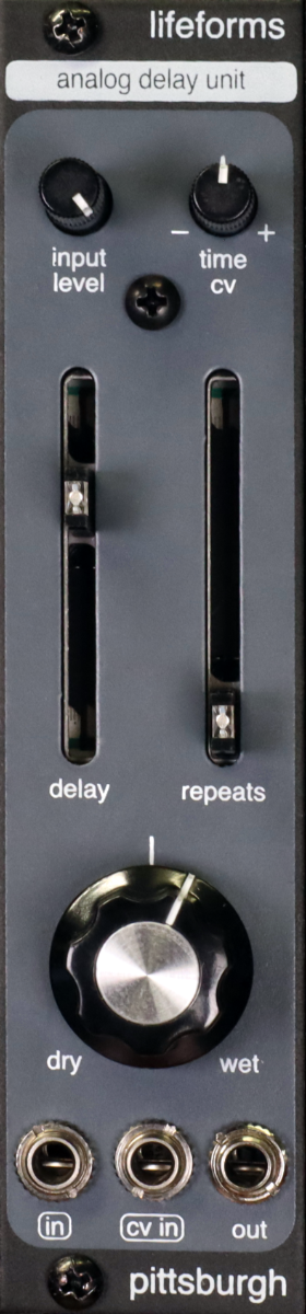 PITTSBURGH MODULAR LIFEFORMS ANALOG DELAY UNIT