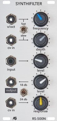 ANALOGUE SYSTEMS RS-500N EMS SYNTHI FILTER DUAL BUS