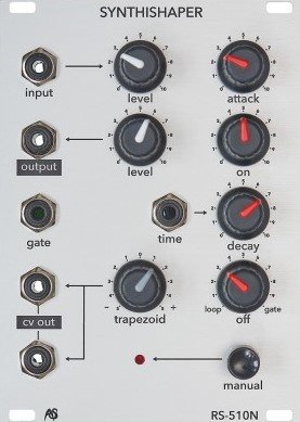 ANALOGUE SYSTEMS RS-510N EMS SYNTHI TRAPEZOID GENERATOR DUAL BUS