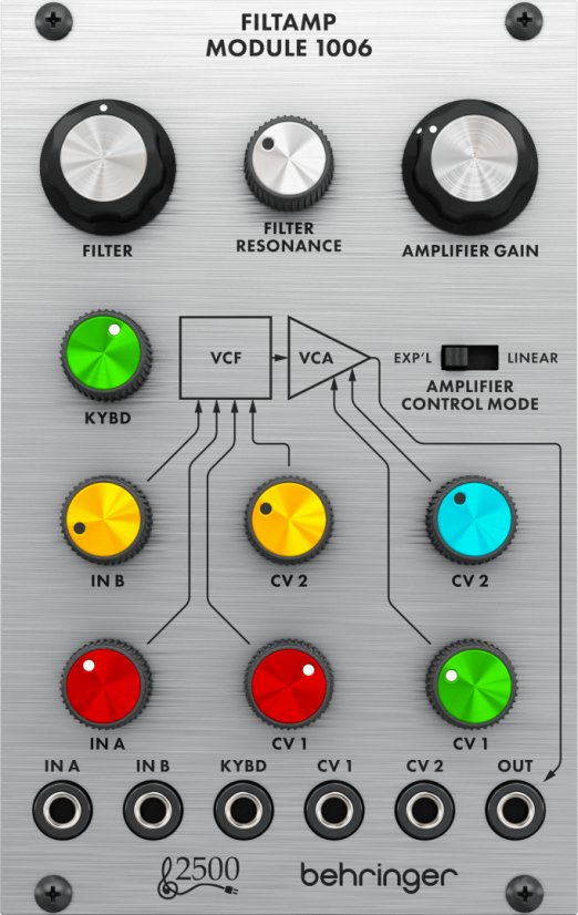 BEHRINGER FILTAMP MODULE 1006 LPF/VCA