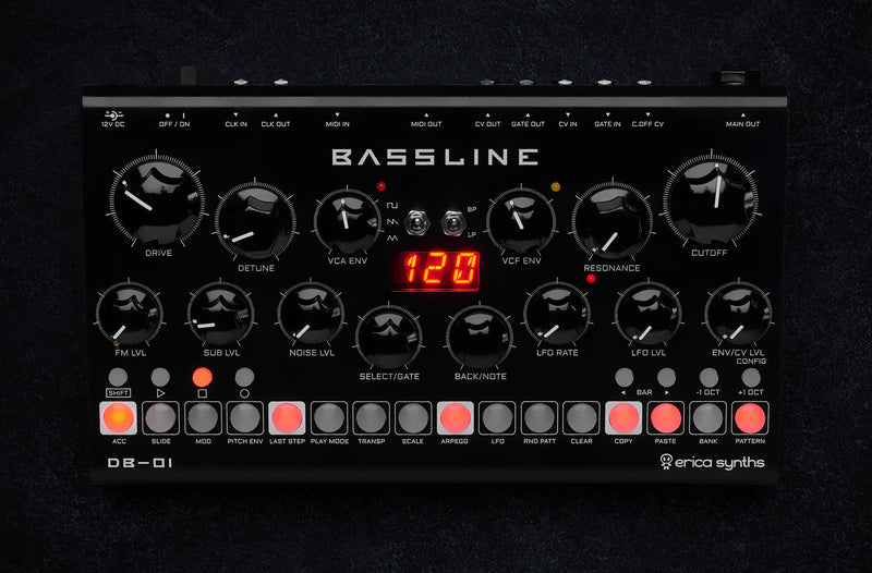 ERICA SYNTHS DESKTOP BASSLINE DB-01