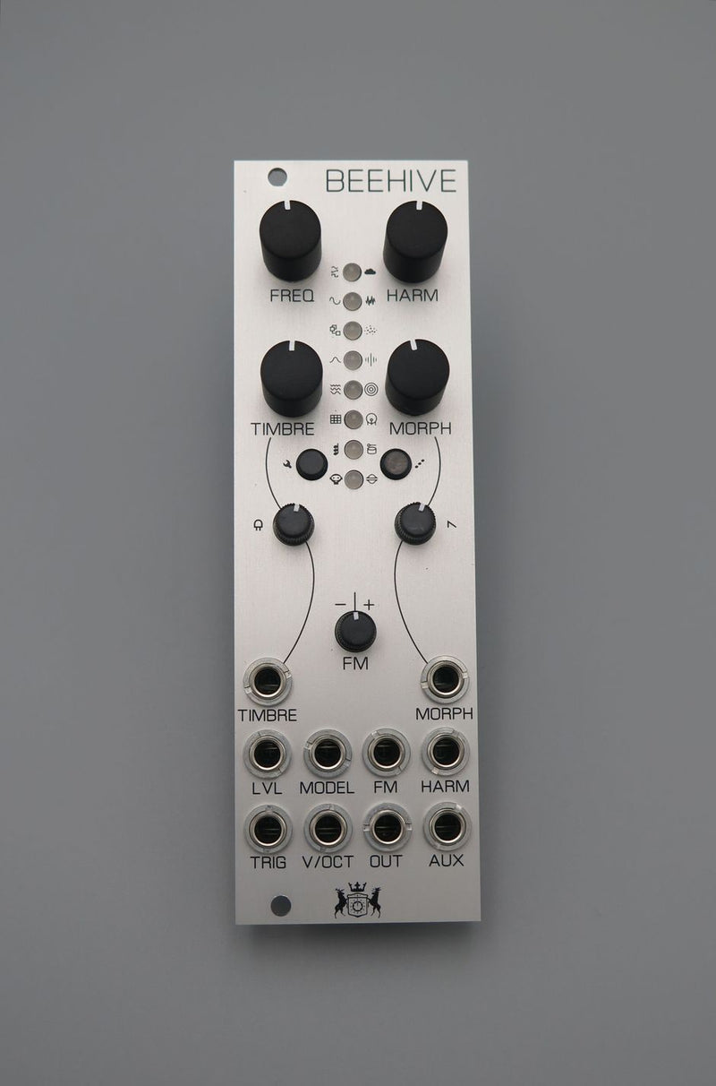 MICHIGAN SYNTH WORKS BEEHIVE PLAITS SILVER