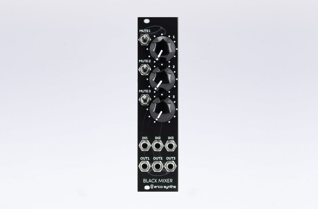 ERICA SYNTHS BLACK MUTE MIXER