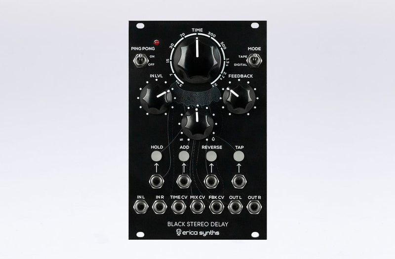 ERICA SYNTHS BLACK STEREO DELAY