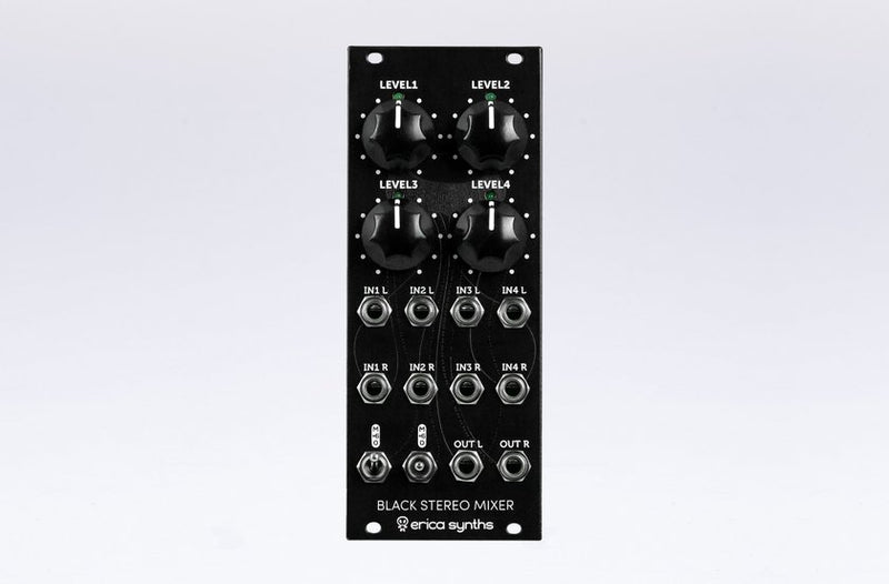 ERICA SYNTHS BLACK STEREO MIXER V3
