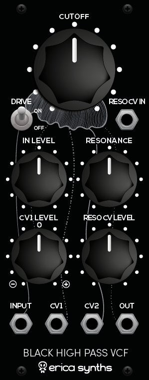 ERICA SYNTHS BLACK HIGH PASS VCF