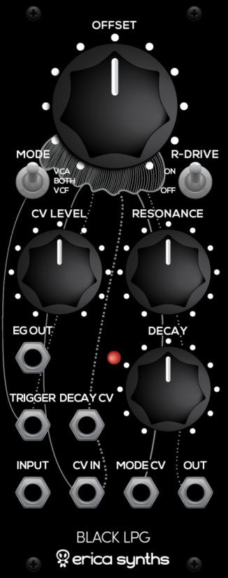ERICA SYNTHS BLACK LPG