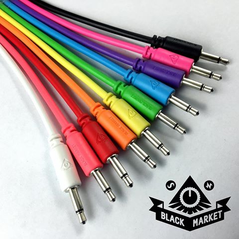 BLACK MARKET MODULAR PATCH CABLES 5 PACK