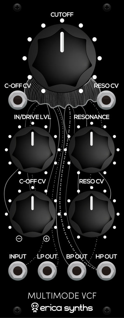 ERICA SYNTHS BLACK MULTIMODE VCF