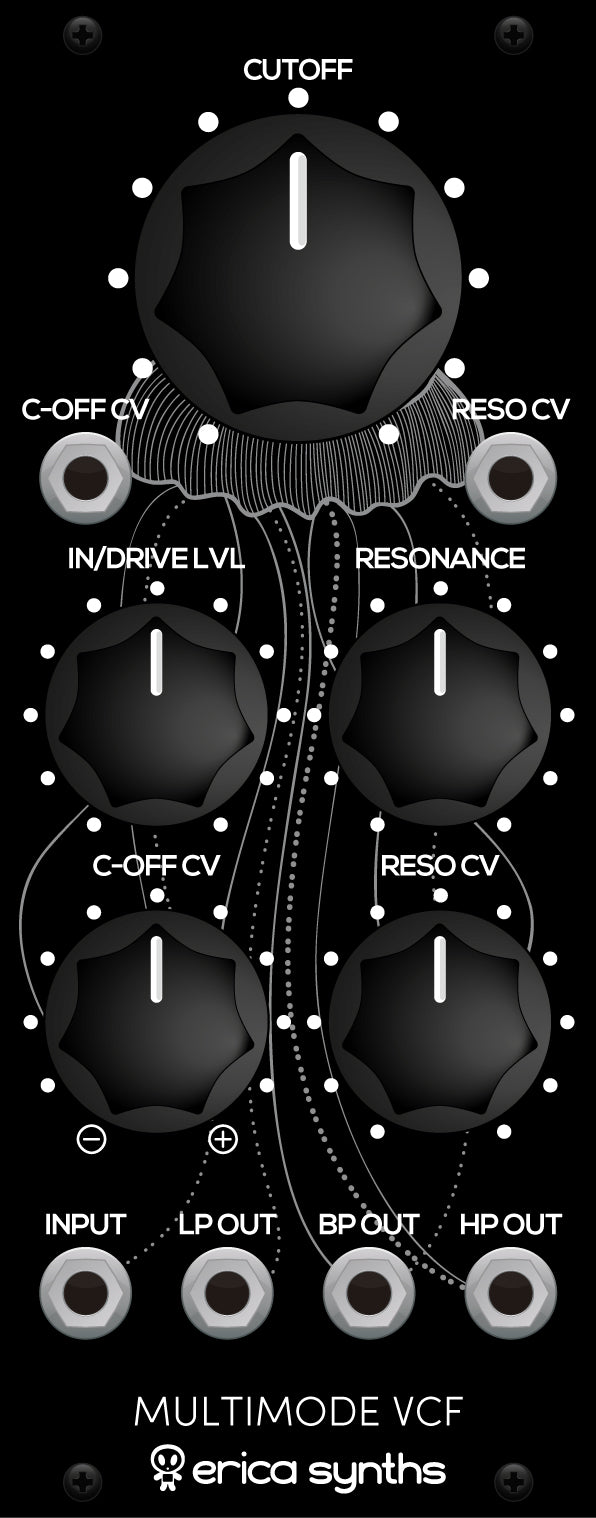 ERICA SYNTHS BLACK MULTIMODE VCF
