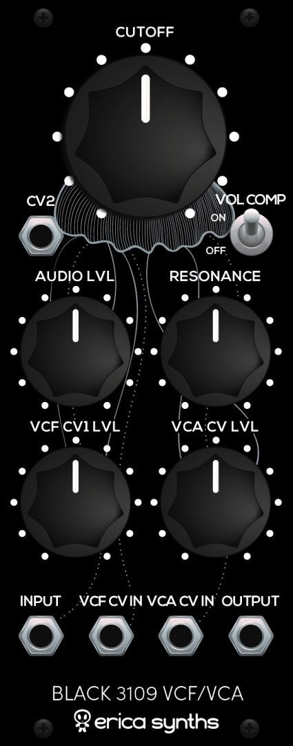 ERICA SYNTHS BLACK 3109 VCF-VCA