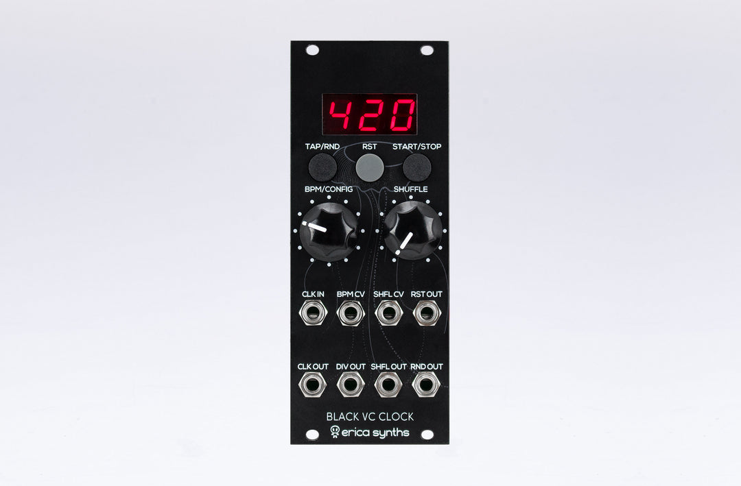 ERICA SYNTHS BLACK VC CLOCK V2