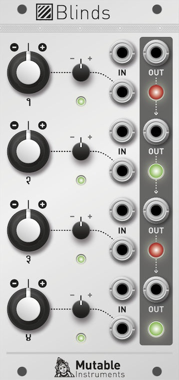 Mutable Instruments Blinds – Detroit Modular