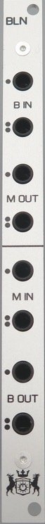 MICHIGAN SYNTH WORKS BLN AUDIO LEVEL CONVERTER SILVER