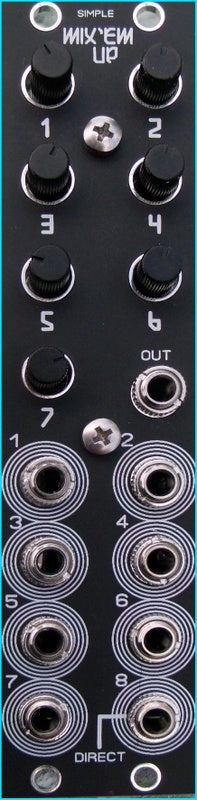 BLUE LANTERN MIX EM UP 8 CHANNEL MIXER