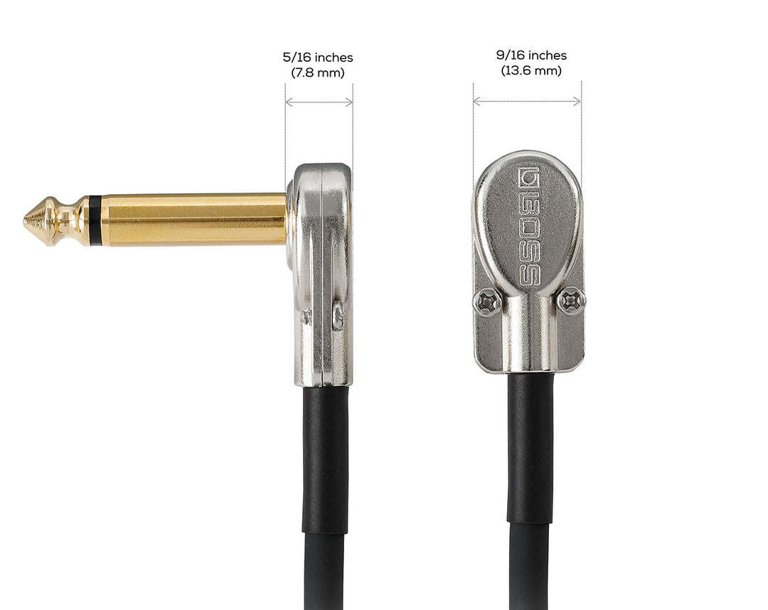 BOSS BPC-4 4" RIGHT ANGLE PANCAKE CABLE