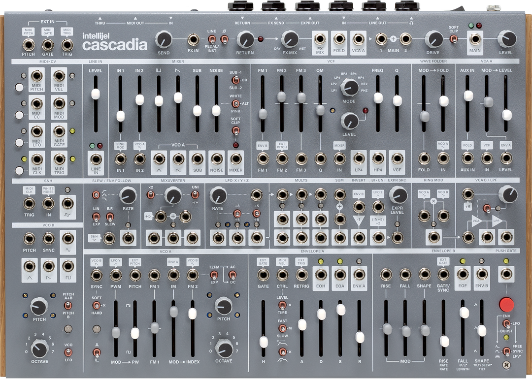 INTELLIJEL CASCADIA SEMI-MODULAR SYNTHESIZER