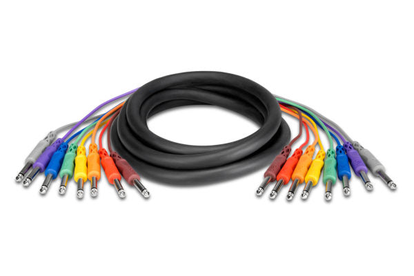 HOSA CPP-802 UNBALANCED SNAKE 1/4 IN TS TO SAME 2M