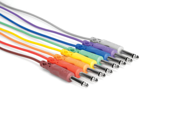 HOSA CPP-830 UNBALANCED PATCH CABLE 1-4 IN TS TO SAME 1FT