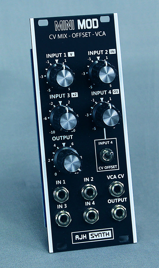 AJH SYNTH CVMIX OFFSET VCA BLACK