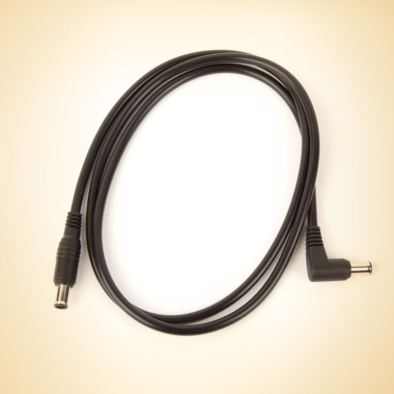 STRYMON DC POWER CABLES STRAIGHT TO RIGHT ANGLE 36" - SINGLE