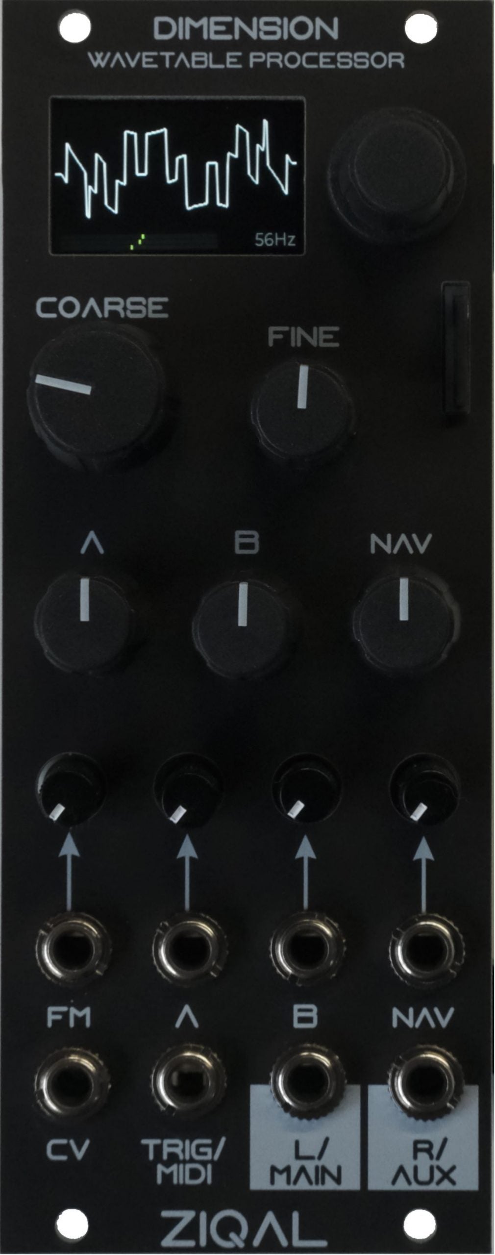 ZIQAL DIMENSION MK3 WAVETABLE OSCILLATOR