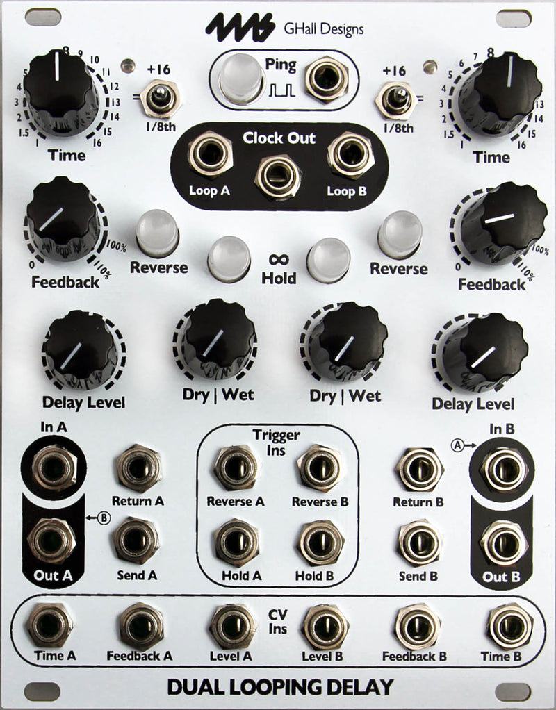 4MS DUAL LOOPING DELAY DLD
