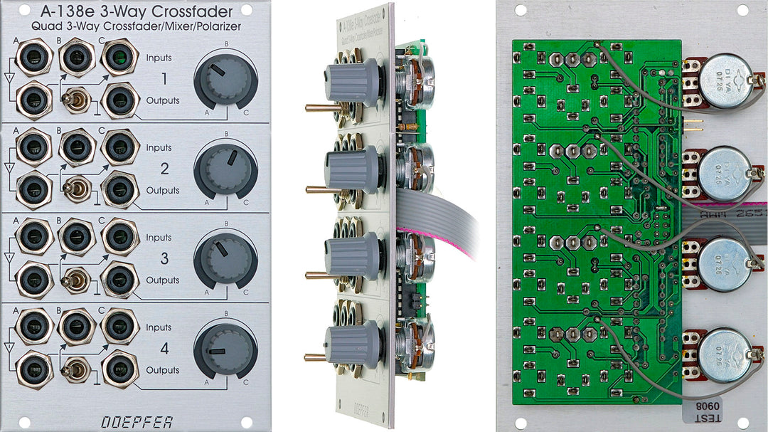 DOEPFER A-138E QUAD THREE WAY CROSSFADER - MIXER - POLARIZER