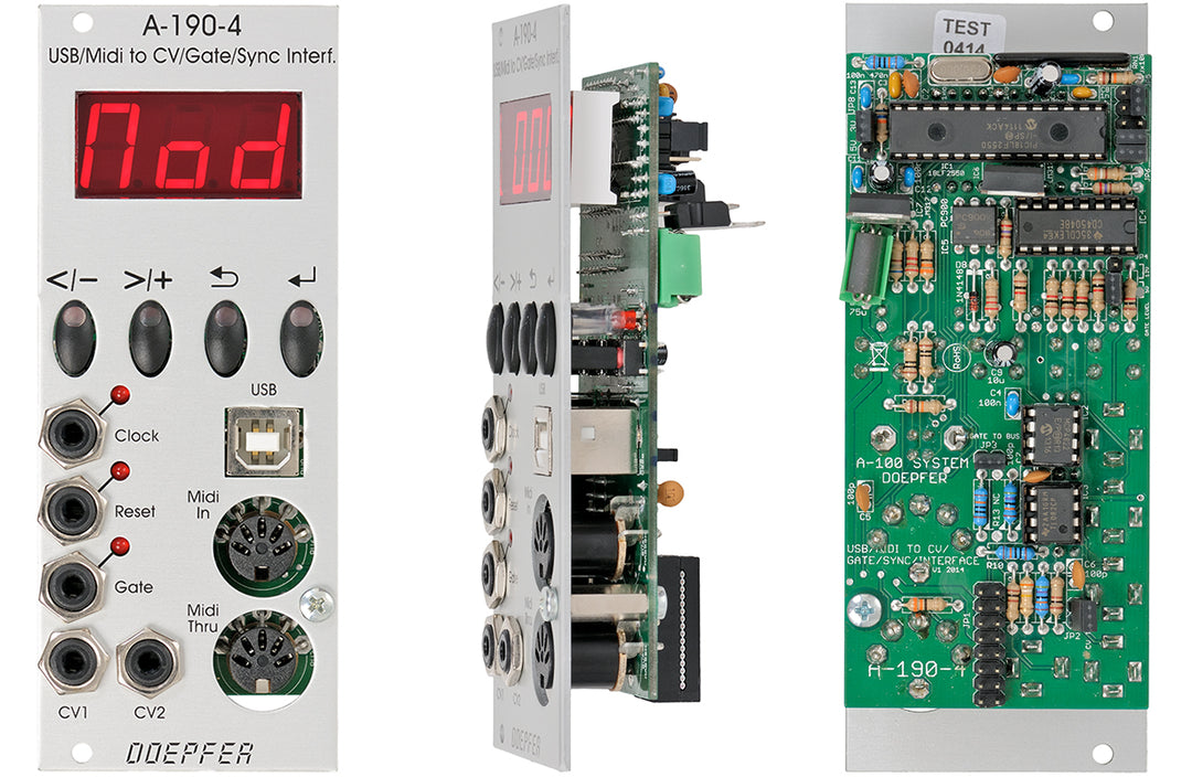 DOEPFER A-190-4 USB MIDI TO CV-GATE-SYNC INTERFACE