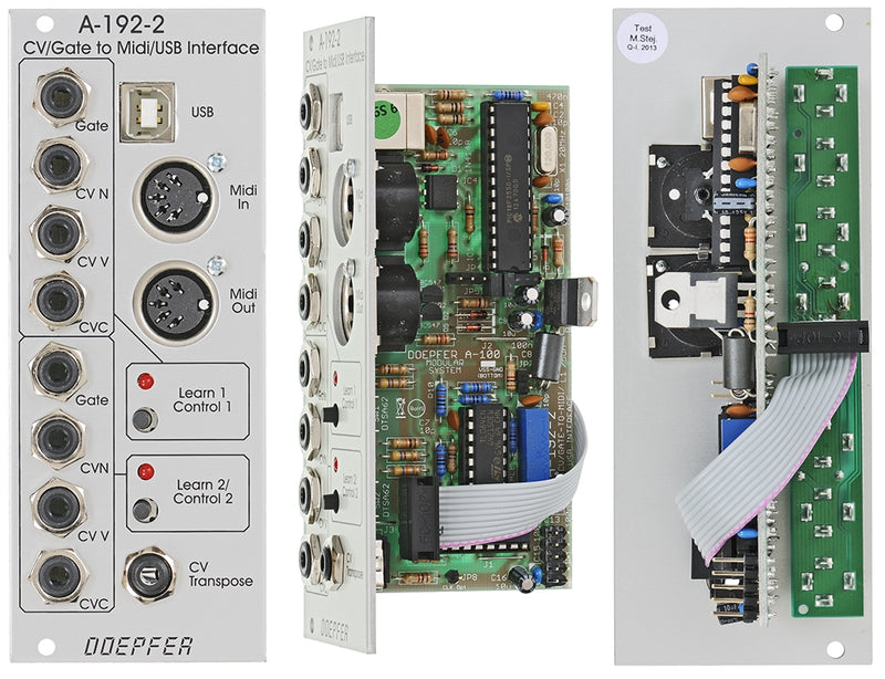 Doepfer A-192-2 DUAL CV-GATE TO MIDI-USB INTERFACE