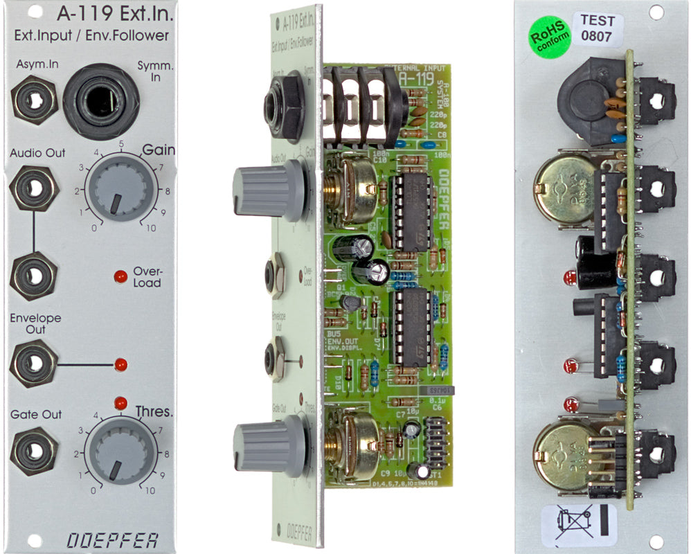 DOEPFER A-119 EXTERNAL INPUT - ENVELOPE FOLLOWER