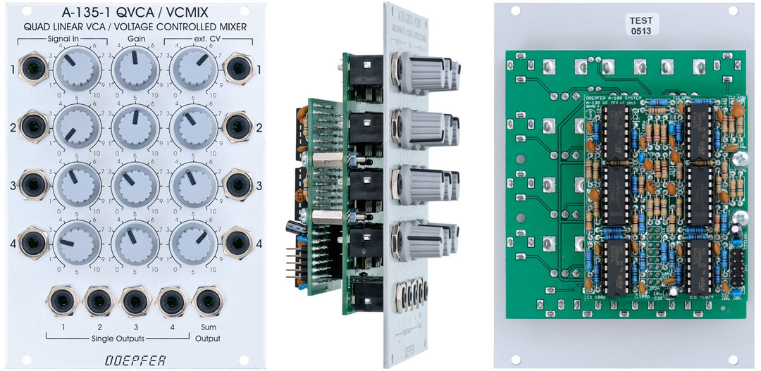 DOEPFER A-135-1 VC MIXER - QUAD VCA