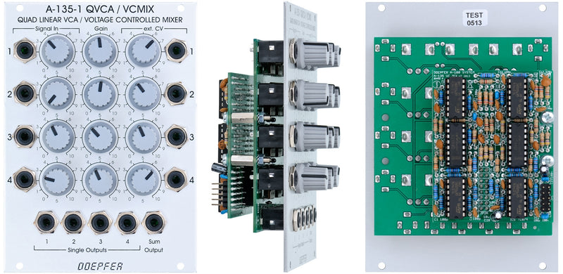 DOEPFER A-135-1 VC MIXER - QUAD VCA