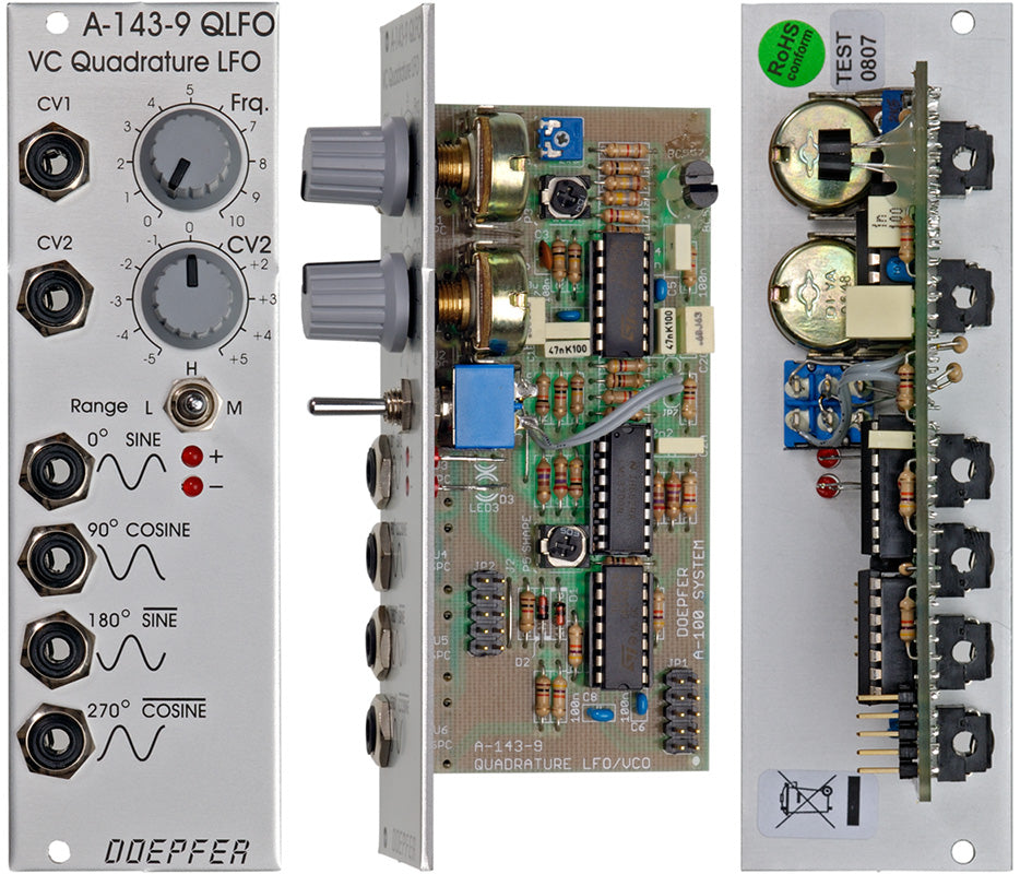 DOEPFER A-143-9 VOLTAGE CONTROLLED QUADRATURE LFO-VCO