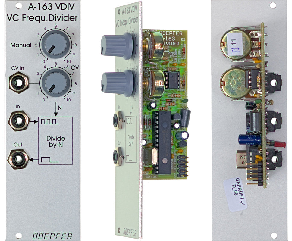 DOEPFER A-163 VOLTAGE CONTROLLED FREQUENCY DIVIDER