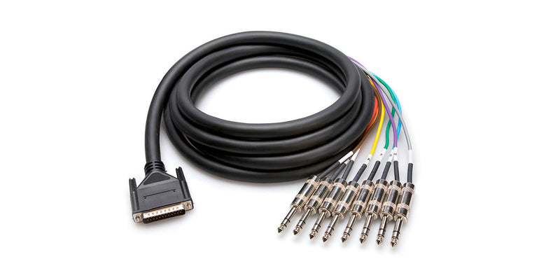 HOSA DTP-805 DB25 to 1-4 in TRS 5m