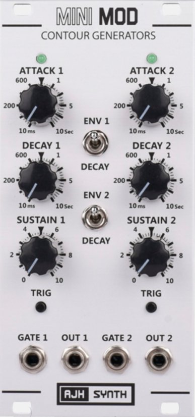 AJH SYNTH DUAL CONTOUR GENERATOR SILVER