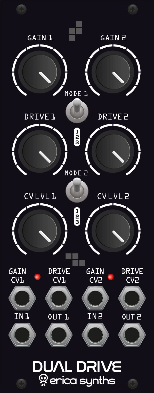 ERICA SYNTHS DUAL DRIVE BLACK