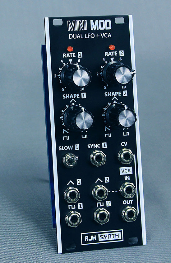 AJH SYNTH MINIMOD DUAL LFO &amp; VCA BLACK EDITION