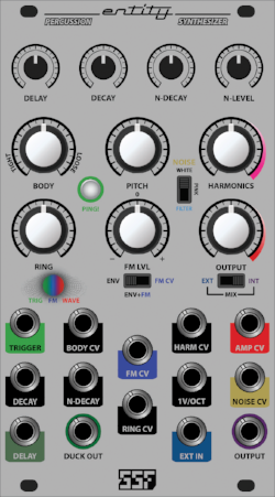 SSF ENTITY PERCUSSION SYNTHESIZER : USED