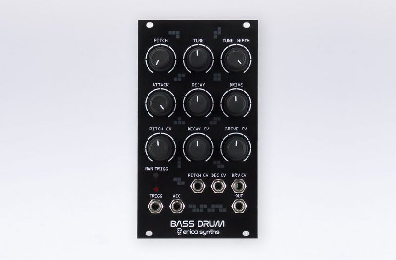 ERICA SYNTHS BASS DRUM BLACK