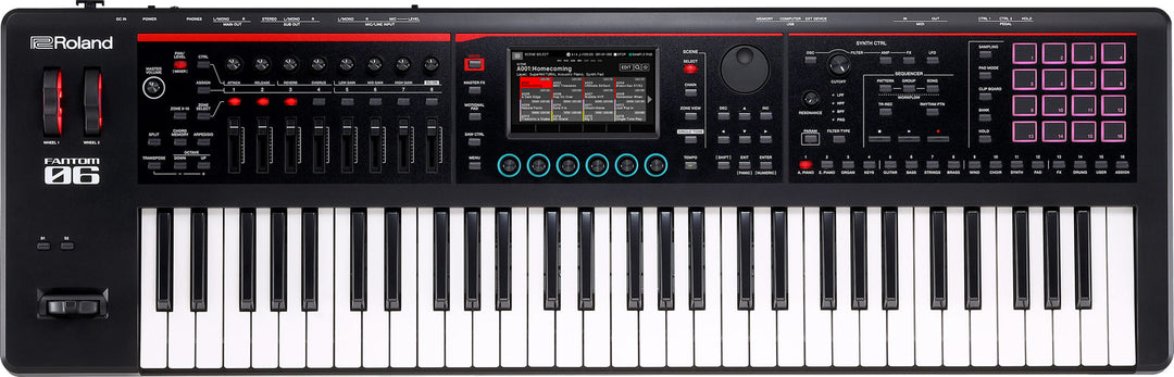 ROLAND FANTOM 06 SYNTHESIZER